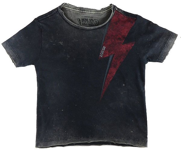 camisa infantil rock