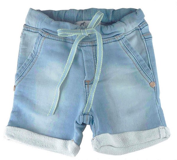 Bermuda jeans bebe menino Clearance