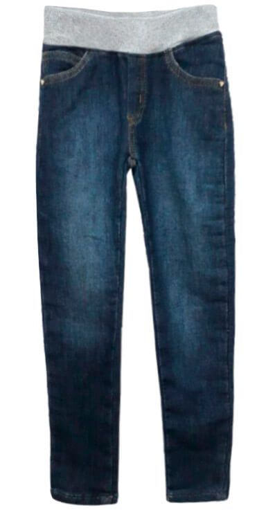 calça jeans infantil com cos de moletom