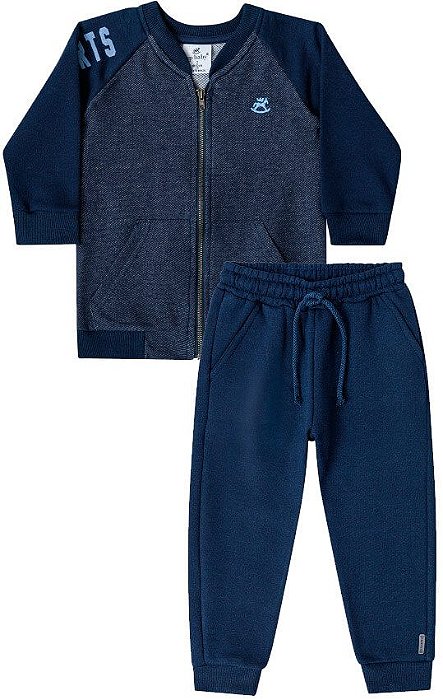 conjunto moletom flanelado infantil