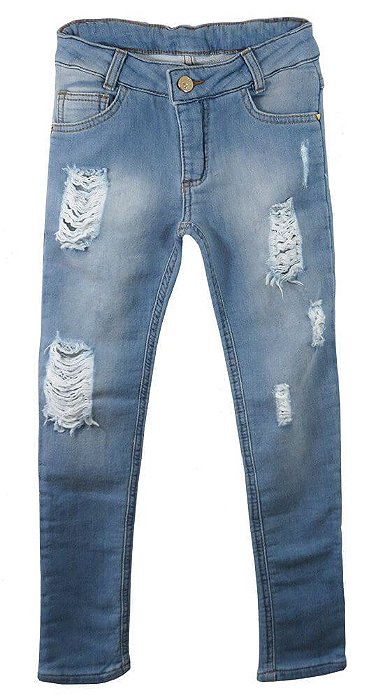 conjunto jeans com moletom infantil