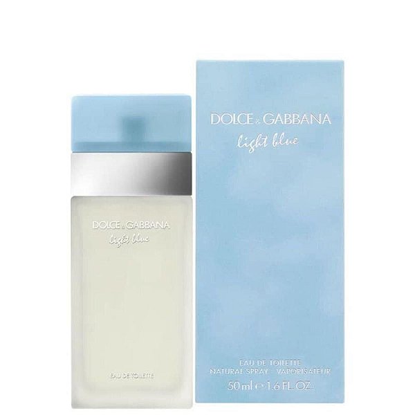 Light Blue Dolce Gabbana Feminino 50 ml - Villa Centenária