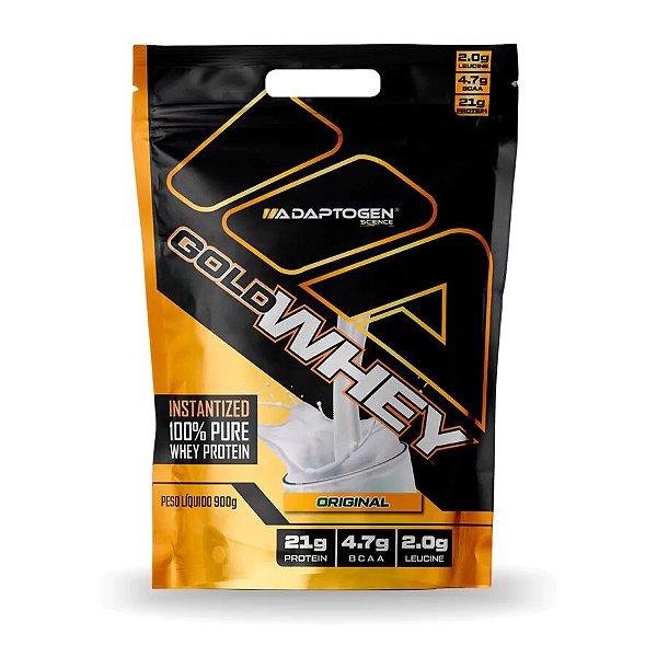 Gold Whey (900g) - Refil - Adaptogen