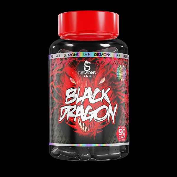 Black Dragon Thermogenic - 90 Cápsulas - Demons Lab