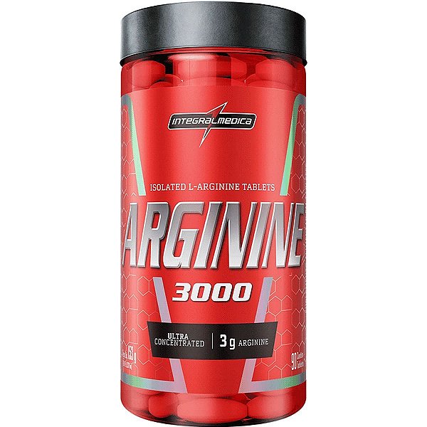 Arginine 3000 - 90 Tabletes - IntegralMédica