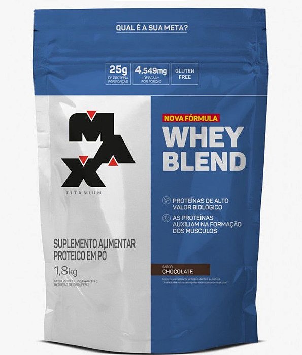 Whey Blend (1,8kg) - Max Titanium