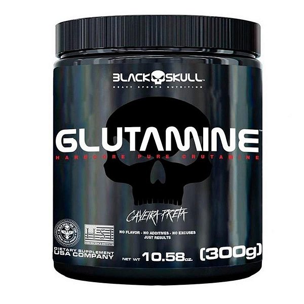 Glutamine (300g) - Black Skull