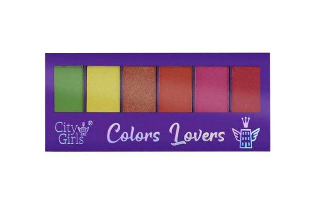 Paleta de Sombras Colors Lovers - City Girls A