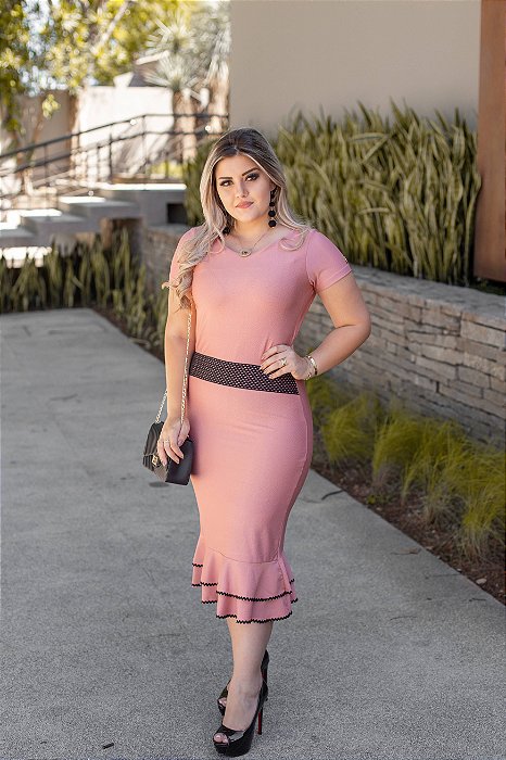 fotos de vestido rose