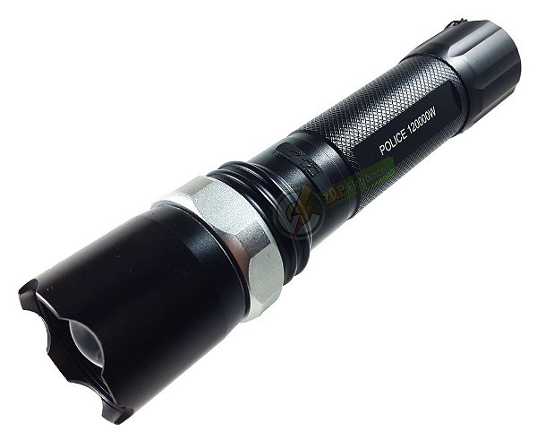 Lanterna Tática Swat 390.000 Lumens Profissional Police Led Recarregável