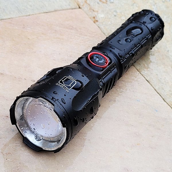Lanterna Tática Sniper Alcance 2.000m 9.500.000 Lumens LED OSRAM V3 Sabre de Luz Função Lampião Imã
