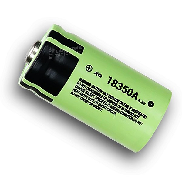 Bateria 18350 3.7V a 4.2V Brutos Mini Blindada Não Vicia ORIGINAL com NF