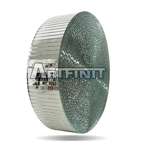 Manta de Espelho (05x4cm) - Material de Vidro 2 mm - Ideal para Artesanato - Mosaico - Decoração Geral.