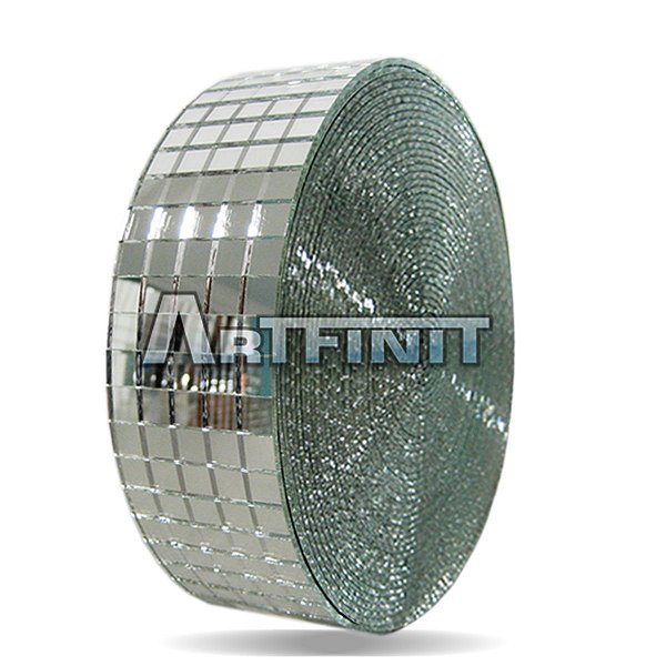 Manta de Espelho (9x9mm) - Material de Vidro 2 mm - Ideal para Artesanato - Mosaico - Decoração Geral.