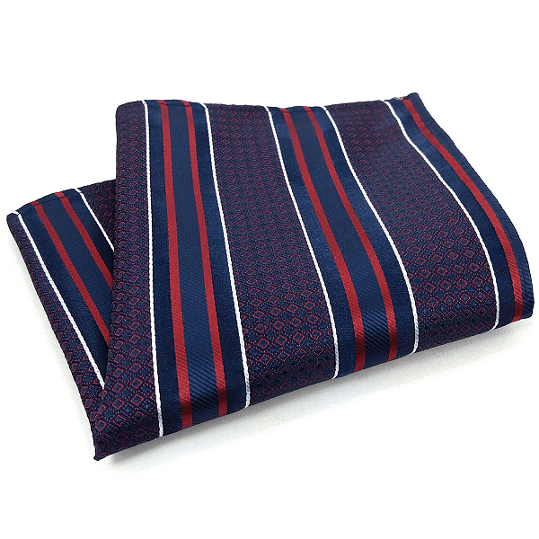 Lenço de Bolso Masculino Social Vinho