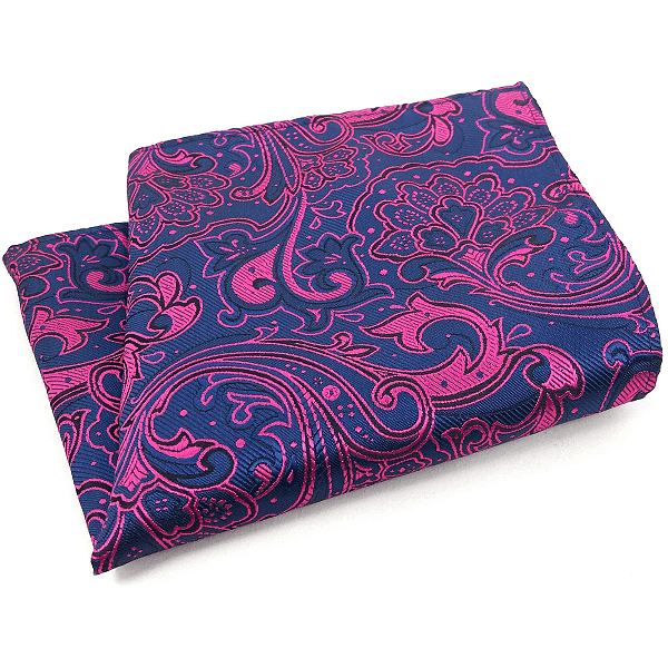 Lenço de Bolso Masculino Social Lilás Lavanda