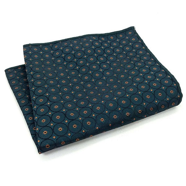 Lenço de Bolso Masculino Social Terno Verde