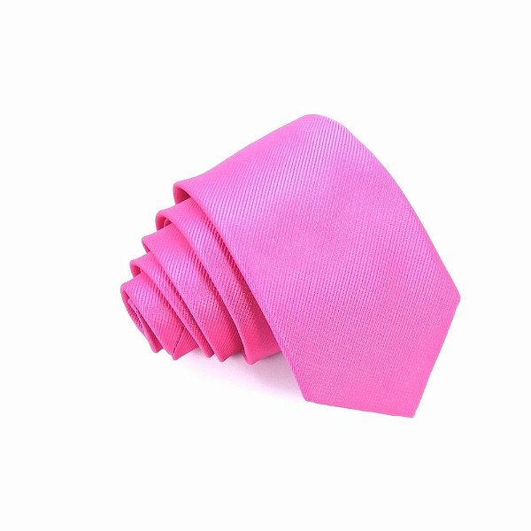 Gravata Slim Pink Lisa Premium