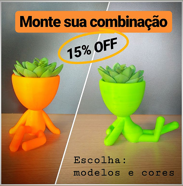 DUPLA vaso - 15% DESCONTO