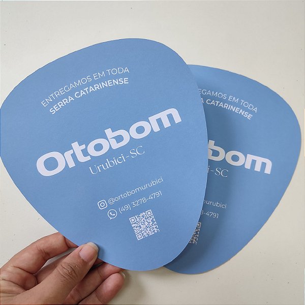 Ventarola Leque Personalizado Corporativo Ortobom