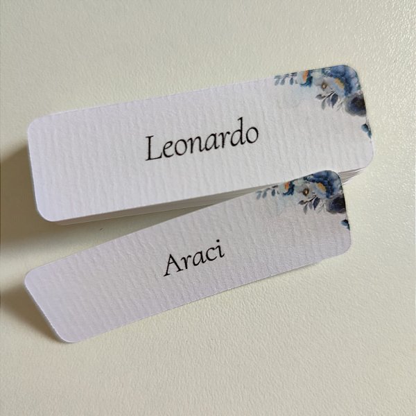 Tag De Convidados para convites Floral