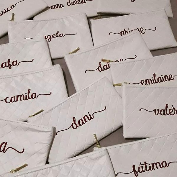 Nécessaire Carteira Personalizada Marsala