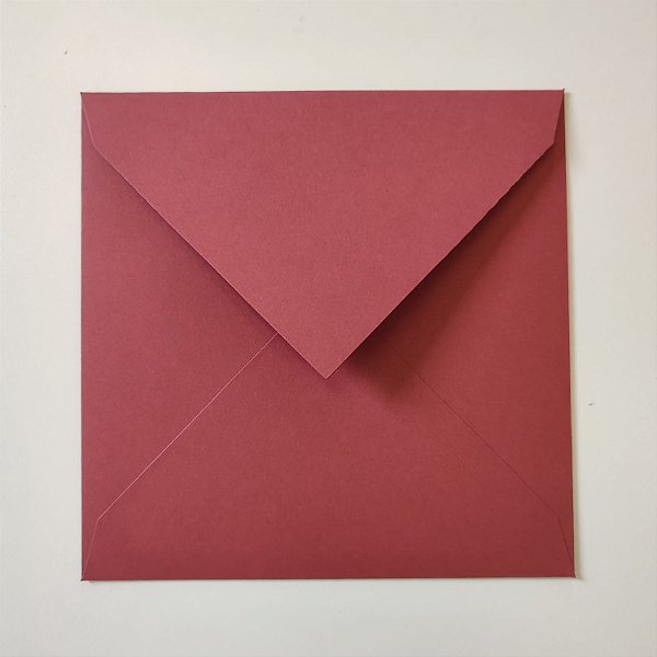 Envelope Quadrado Marsala