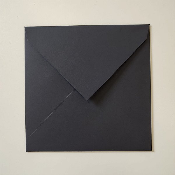 Envelope Quadrado Preto