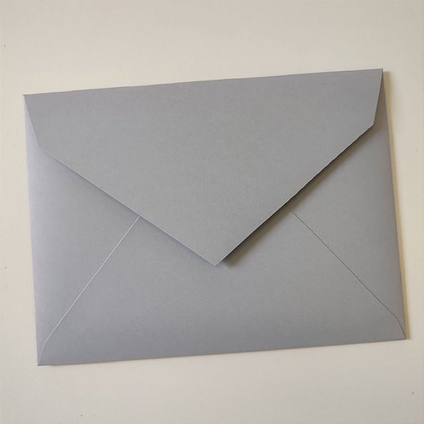 Envelope Carta Cinza