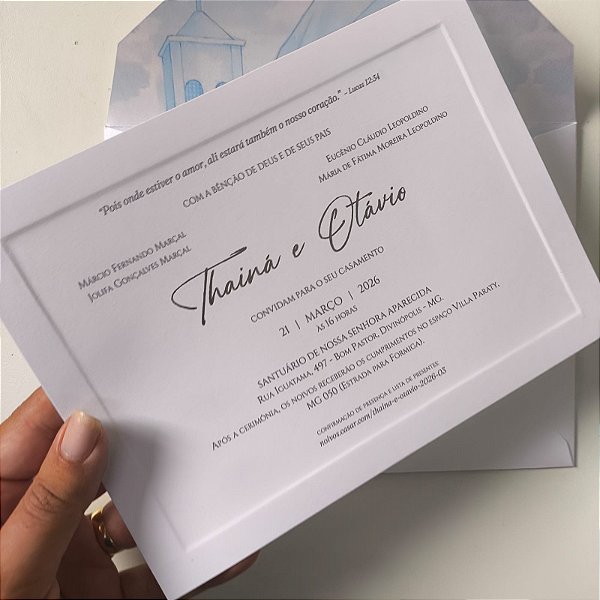 Borda em Relevo para Convites