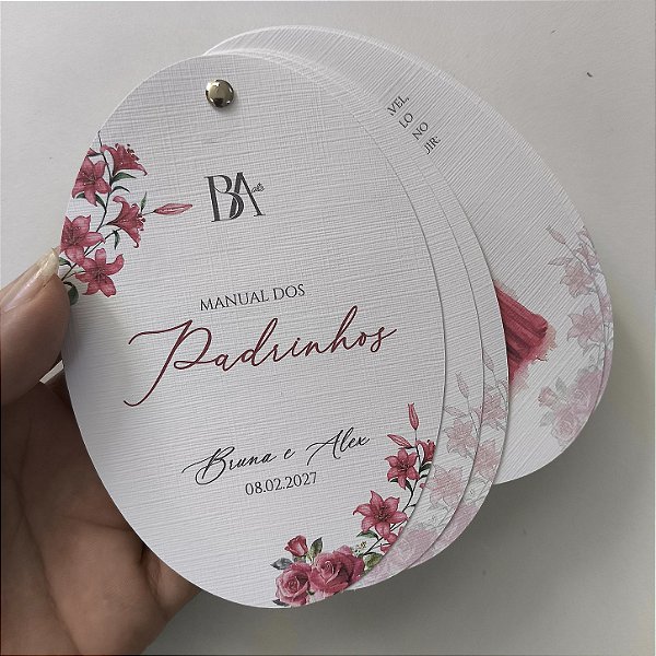Manual de Padrinhos Oval Rebite