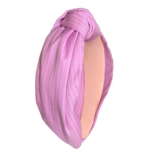 Turbante Rosa Risca de Giz