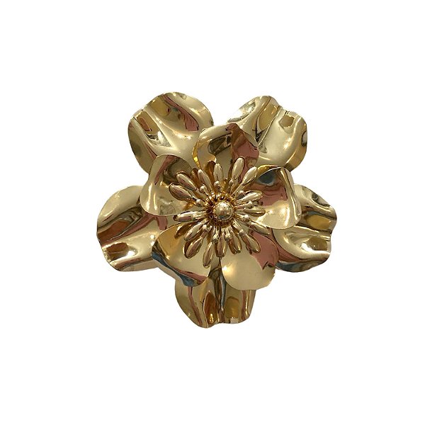 Presilha Flor Dourada