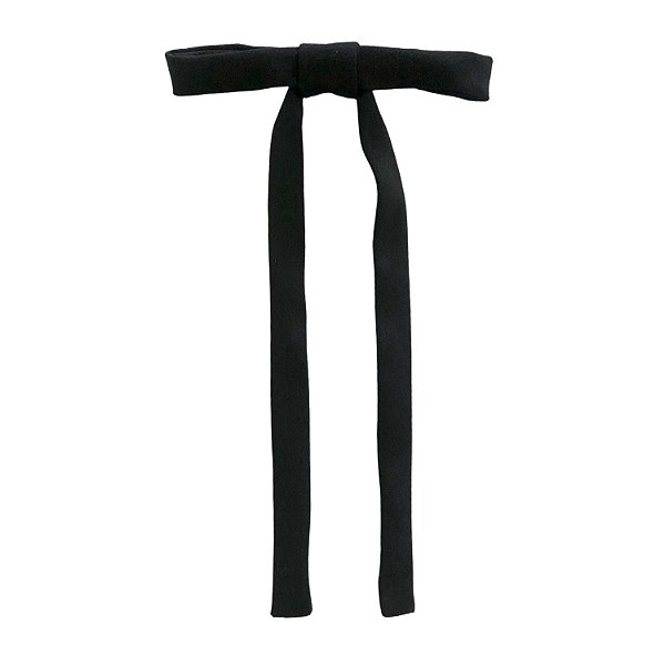 Laço Juliana de Crepe Preto