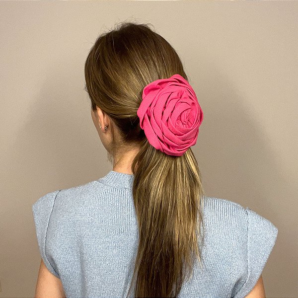 Flor Emily de Linho Pink