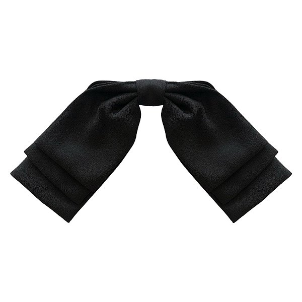 Laço Vitória Crepe Preto