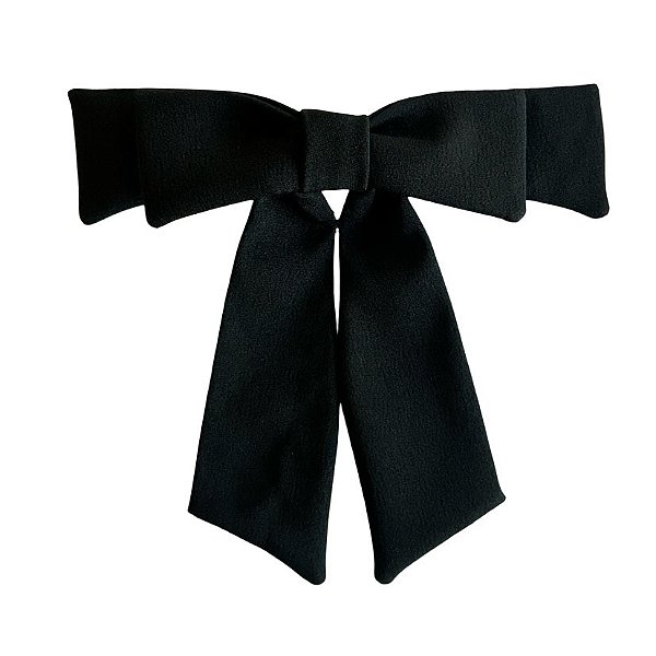 Laço Lívia P de Crepe Preto