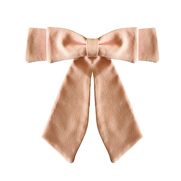 Laço Lívia P de Crepe Rosa Claro