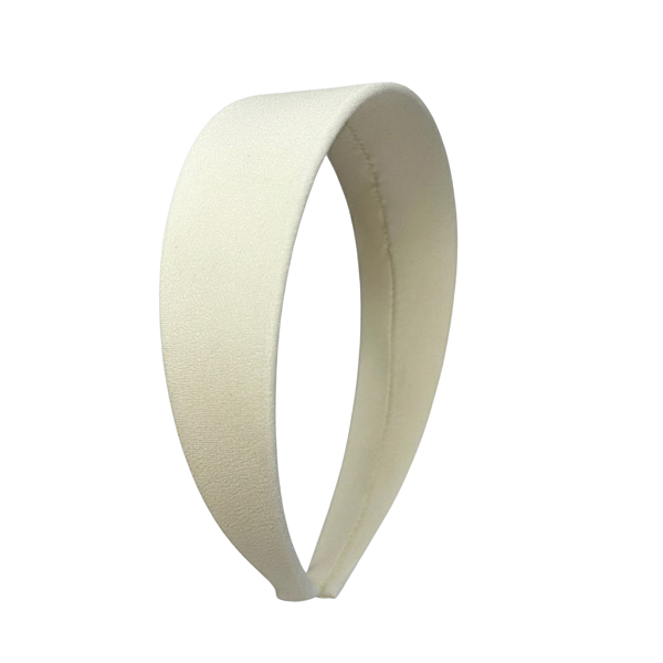 Tiara Flat de Crepe Off White