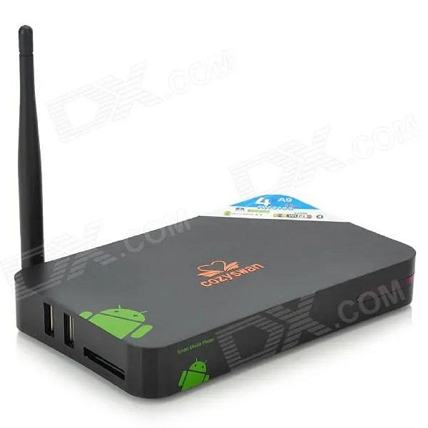 TV BOX  PLAYER  W COZYSWAN MK822 Quad-Core Android 4.2.2 Google / 2GB RAM / ROM 8GB / Bluetooth / RJ45