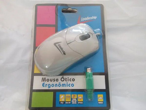 Mouse óptico ps2 ergonômico 800dpi  3550 Leadership CX 1 UN