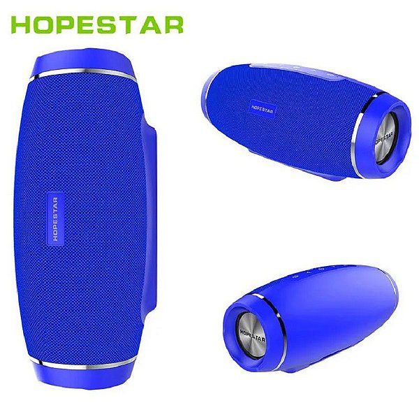 HOPESTAR H27 Rugby soundbar Subwoofer ao ar livre Mp3 player à prova d' água Sem Fio bluetooth speaker stereo tf usb para carregar celular