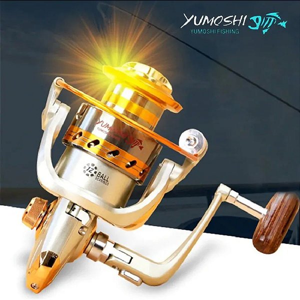 Molinete Yumoshi  de pesca do mar Ef3000
