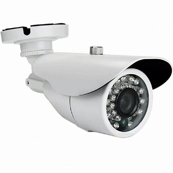 CÂMERA INFRA 36 LEDS 1/4 SONY BRANCA 12V