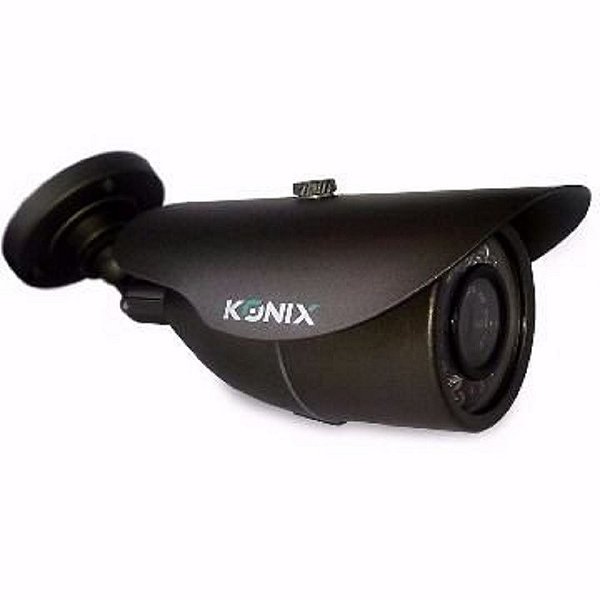 Câmera Infravermelho Konix J633CE20 20M 1/3 Sony 500 Linhas E Lente 3,6mm