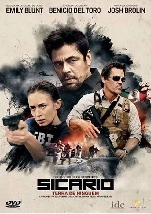 Dvd Sicario Terra De Ninguém - Benicio Del Toro - Lacrado