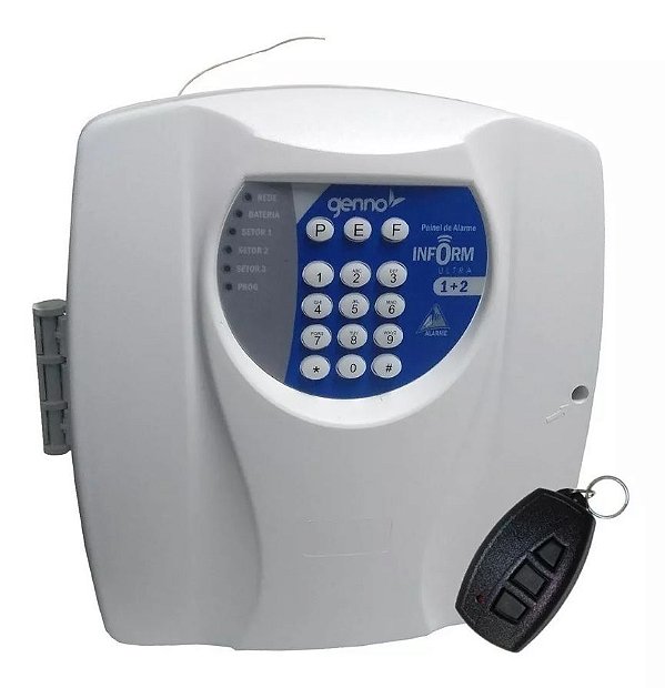 Central De Alarme C/ Discadora Inform Ultra 1+2 Genno Nice