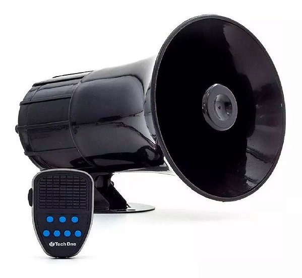Sirene 2 Tons Personalizada Tech One Auto Falante