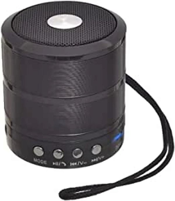 Mini Caixinha De Som Bluetooth Rádio Fm Sem Fio Portátil