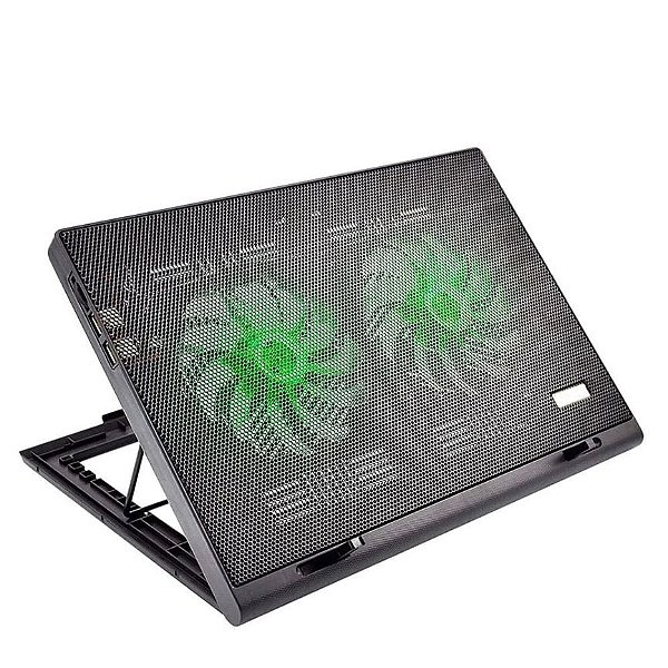 Base Para Notebook Cooler Suporte Gamer Led Luminoso Ac267 - Multilaser